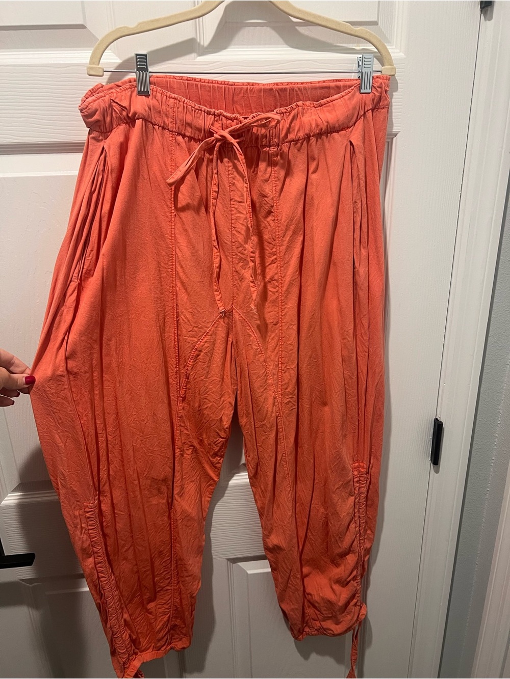 Free People Hadley Poplin Pants size L